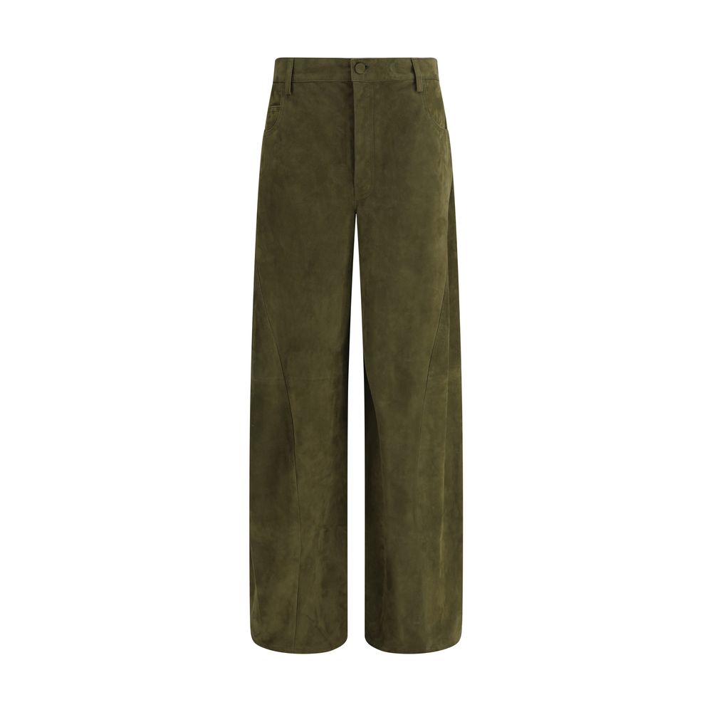Suede Pants