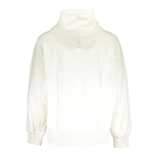 White Cotton Men's Sweatshirt