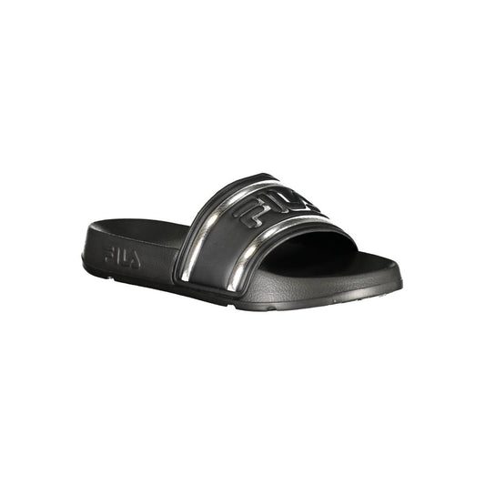 Black Polyethylene Slippers