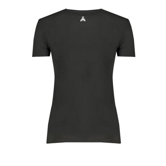 Black Elastane T-Shirt
