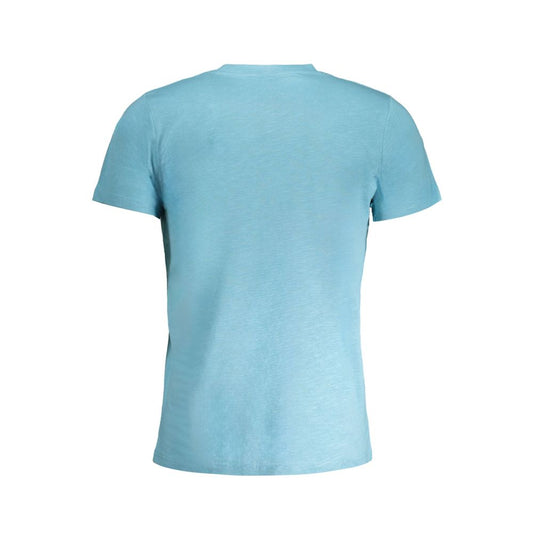 Blue Cotton T-Shirt