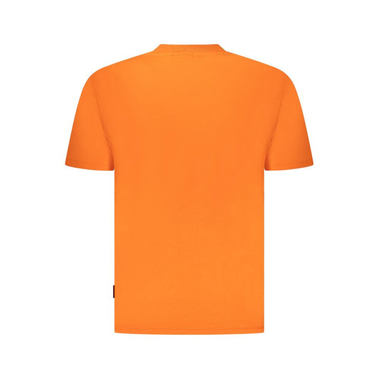Arancione Cotton Men T-Shirt