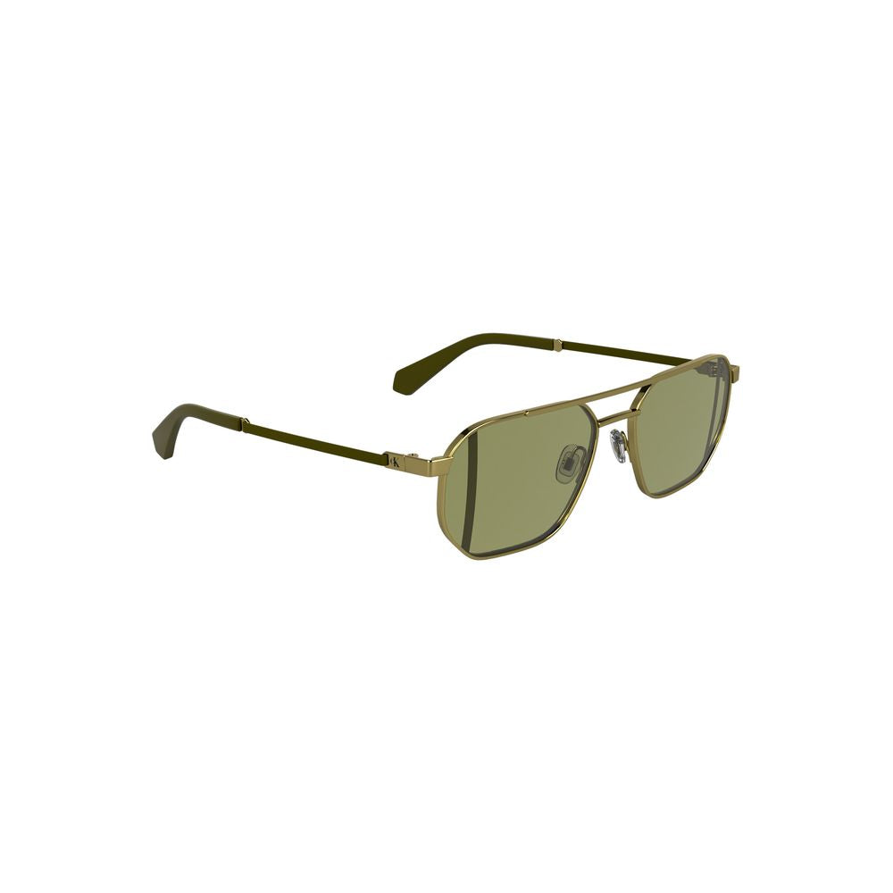 Gold Metal Men Sunglass