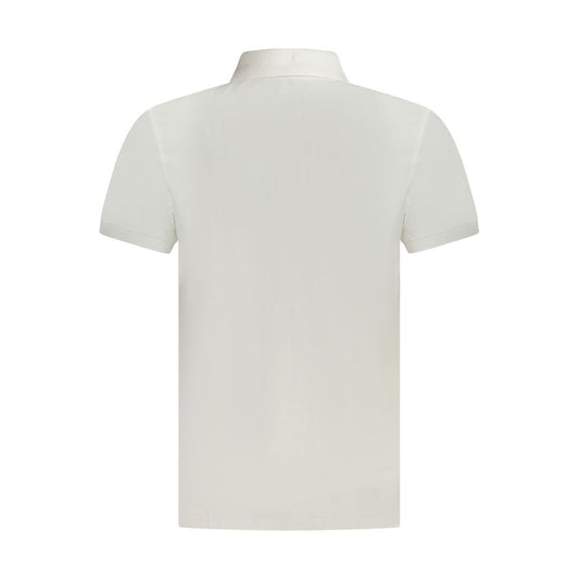White Cotton Polo Shirt