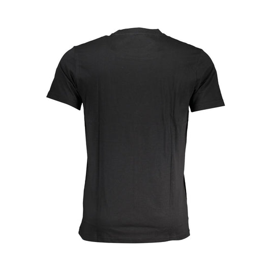 Black Cotton Men's T-Shirt
