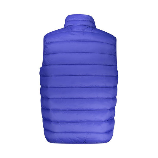 Blu Poliammide Men's Vest