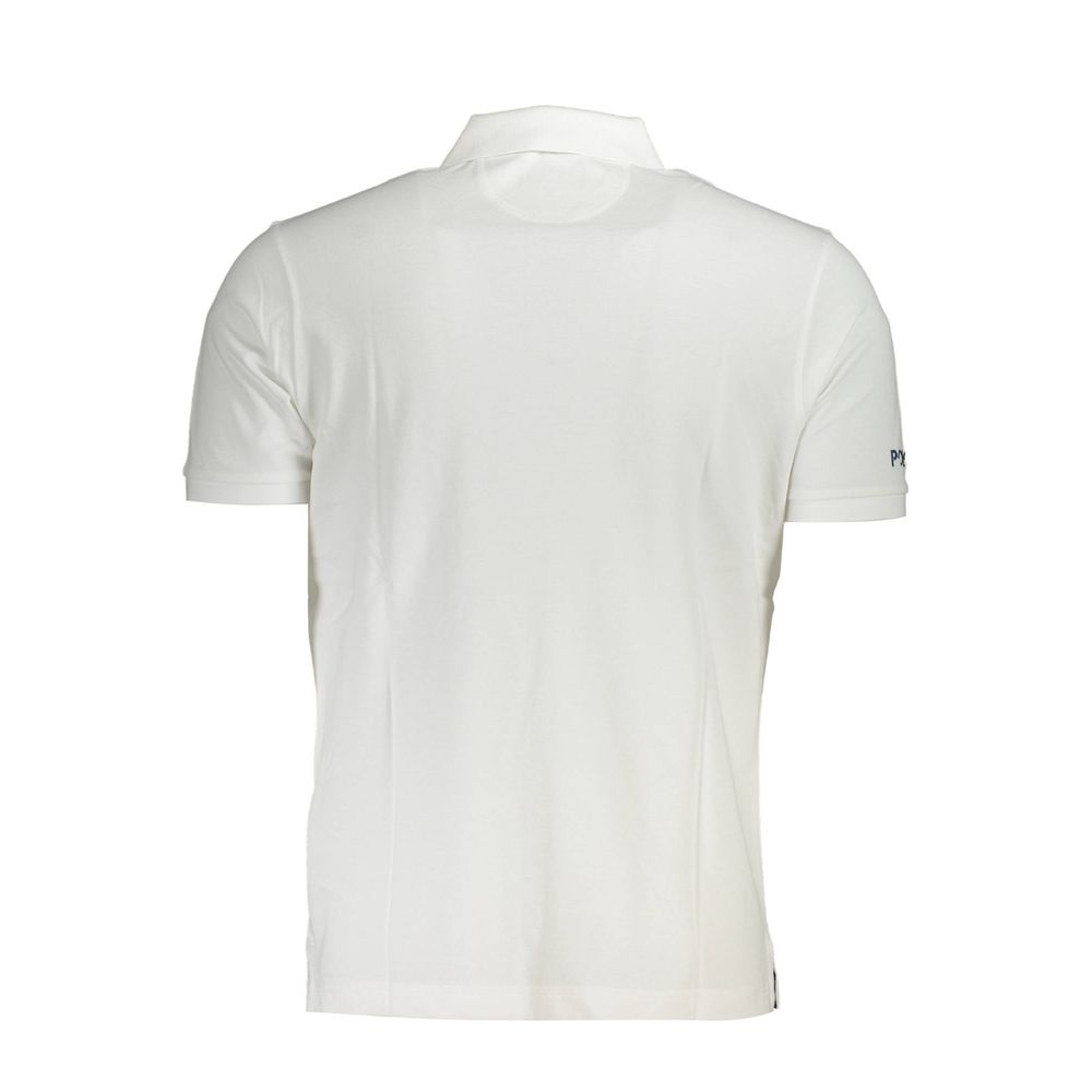 White Cotton Polo Shirt