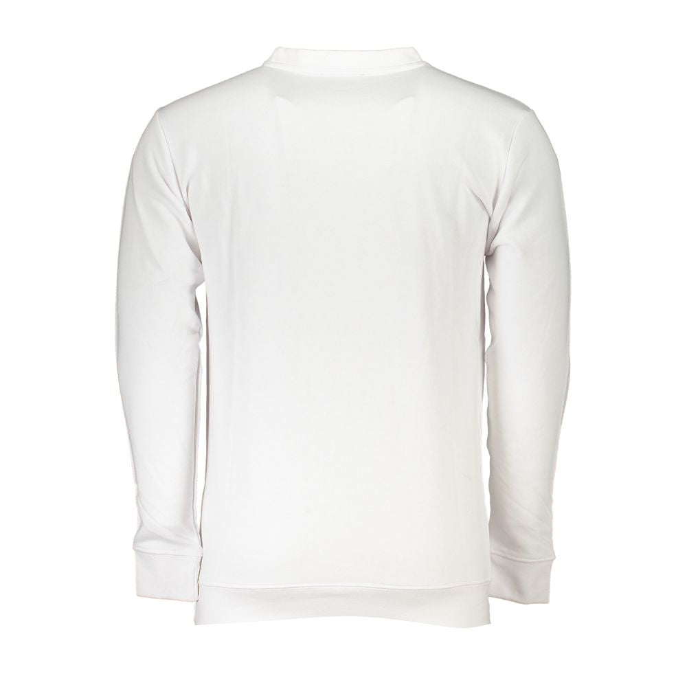 White Cotton Sweatshirt