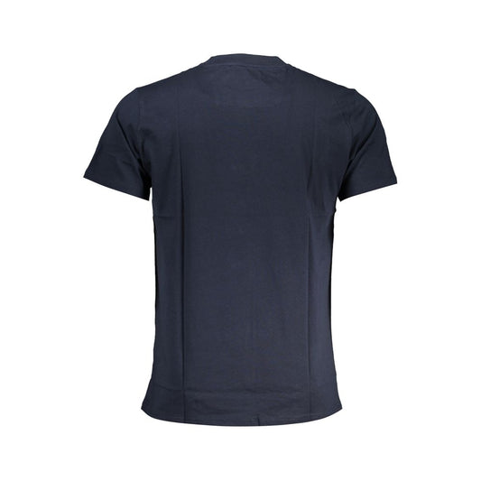 Blu Cotton Men T-Shirt