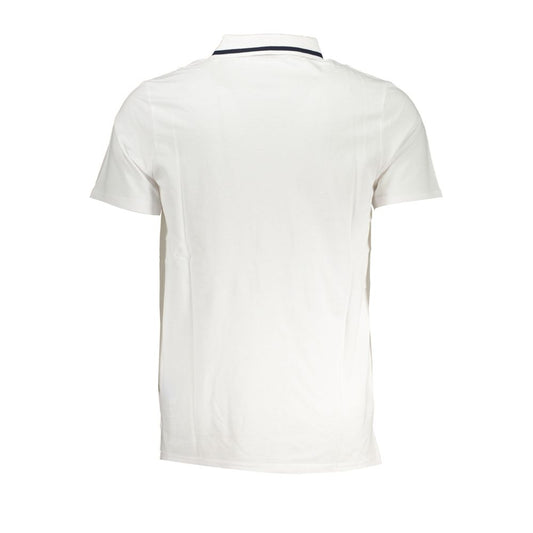 White Cotton Polo Shirt
