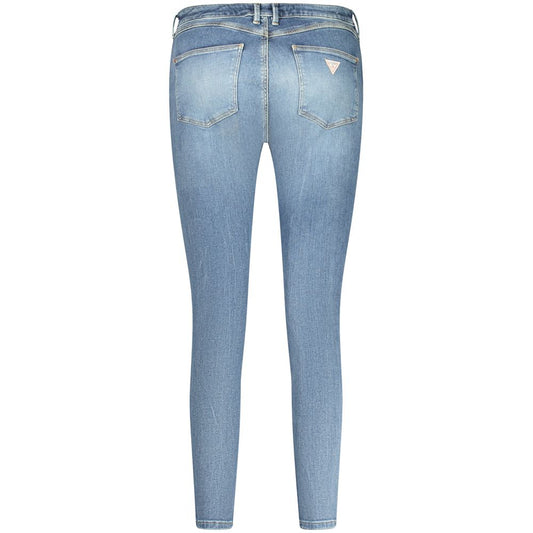 Blue Cotton Jeans & Pant