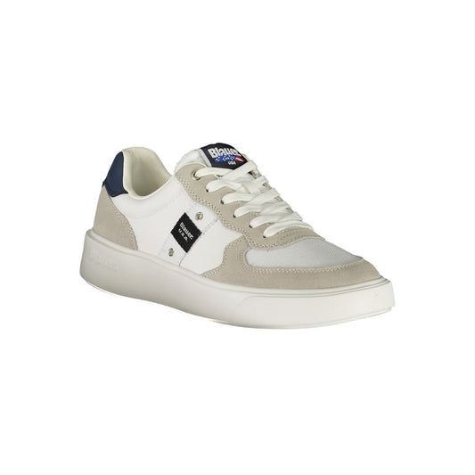 White Leather Men Sneaker