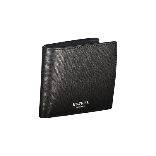 Black Leather Men Wallet