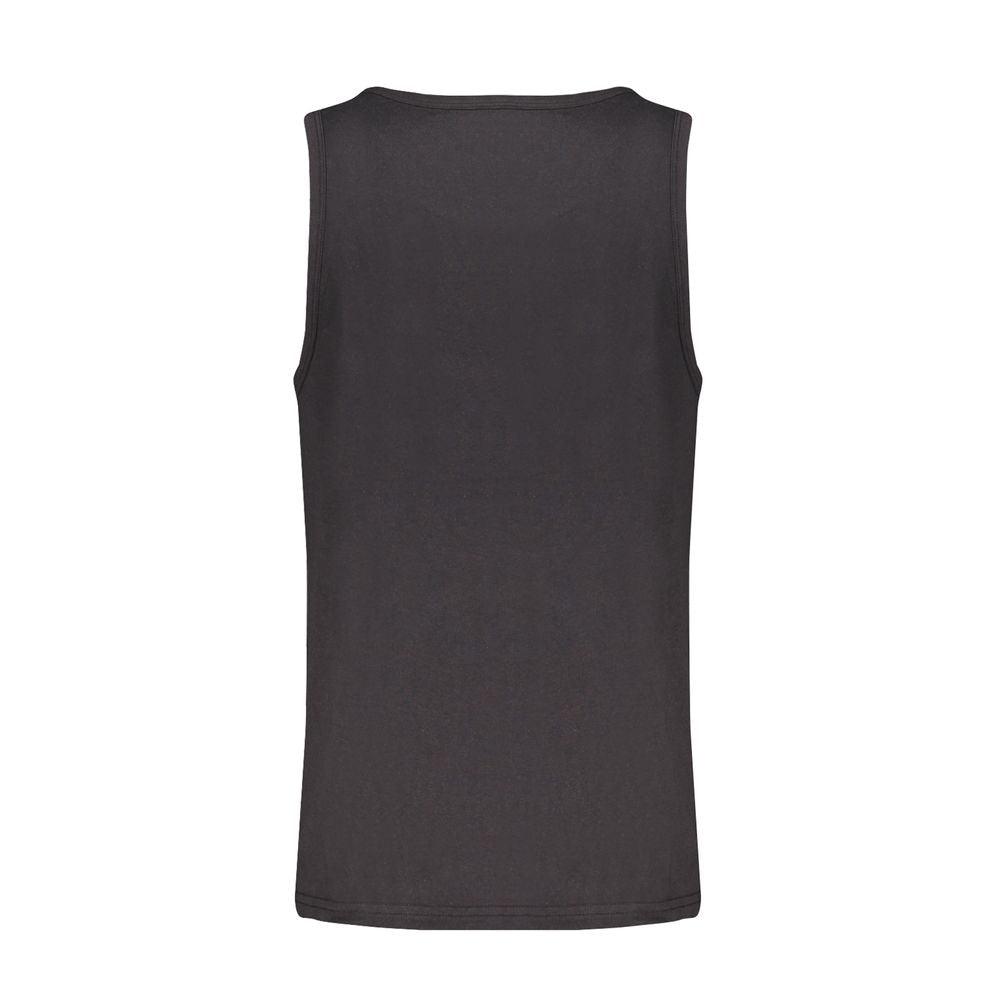 Black Cotton Tank Tops