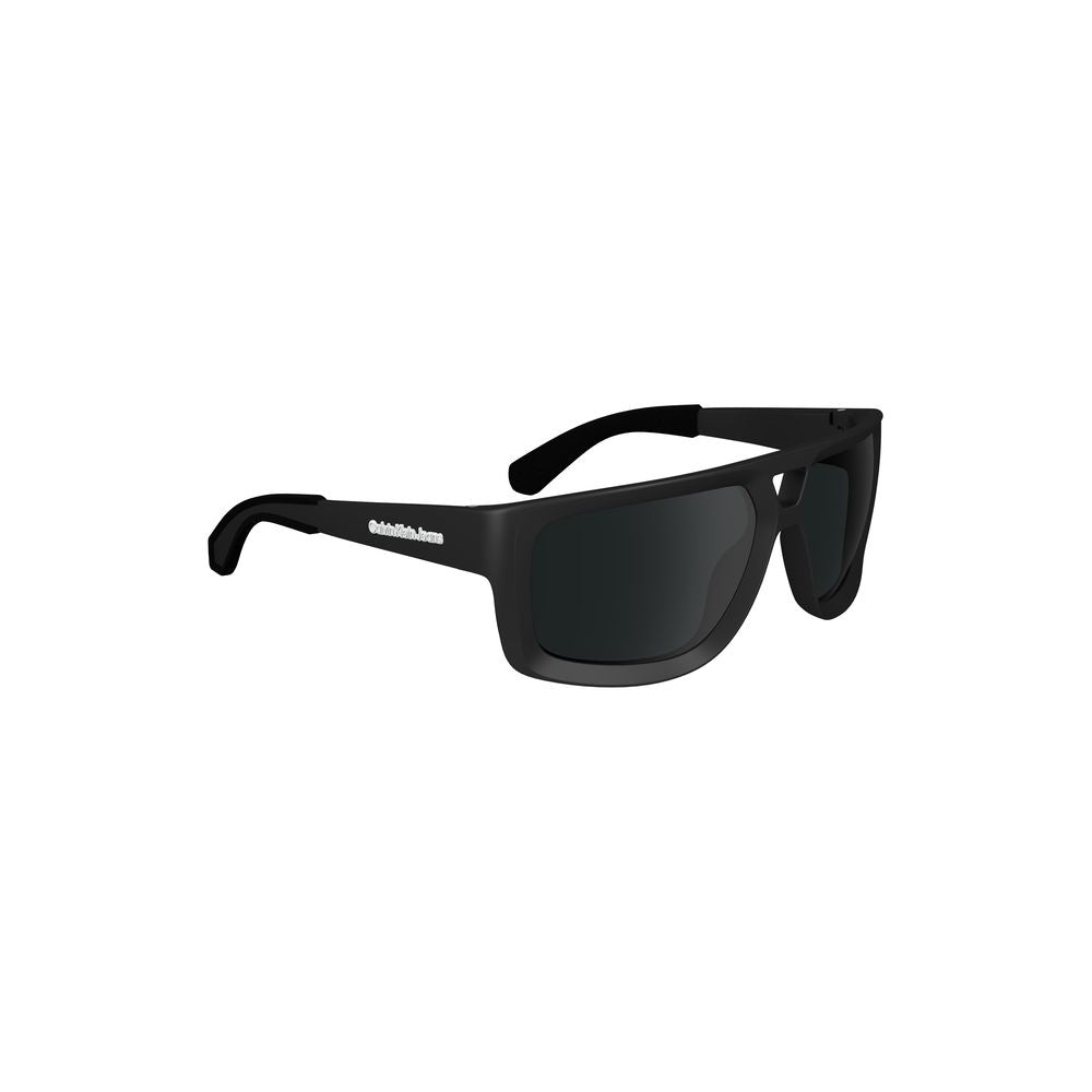 Black Plastic Men Sunglasses