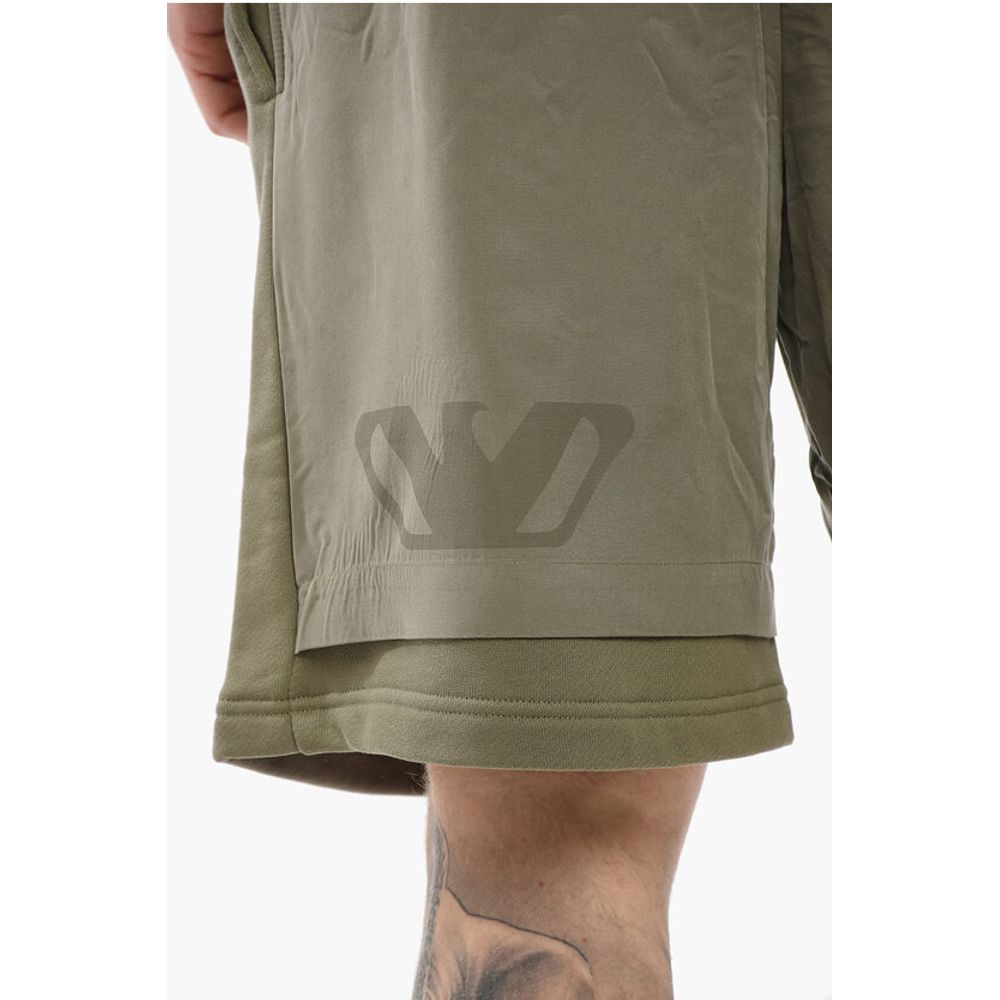 EMPORIO Cotton Jersey Shorts with Elastic Waistband