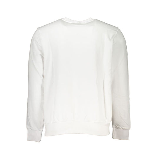 White Cotton Men's Sweatshirt