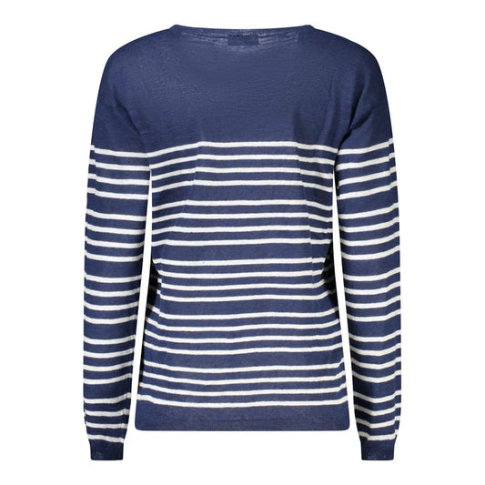 Blue Linen Women's Sweater