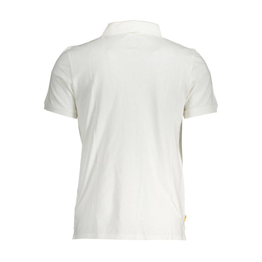 White Cotton Polo Shirt