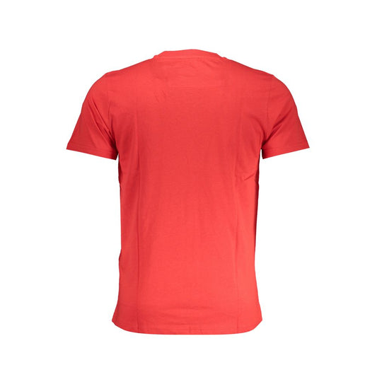 Red Cotton Men's T-Shirt