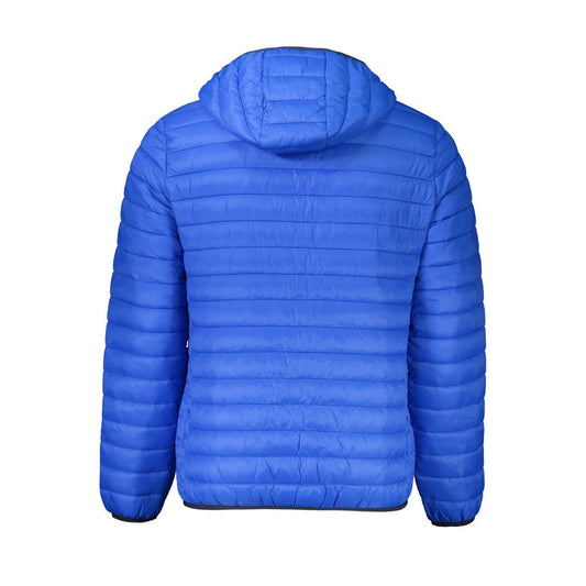 Blu Poliammide Men's Jacket