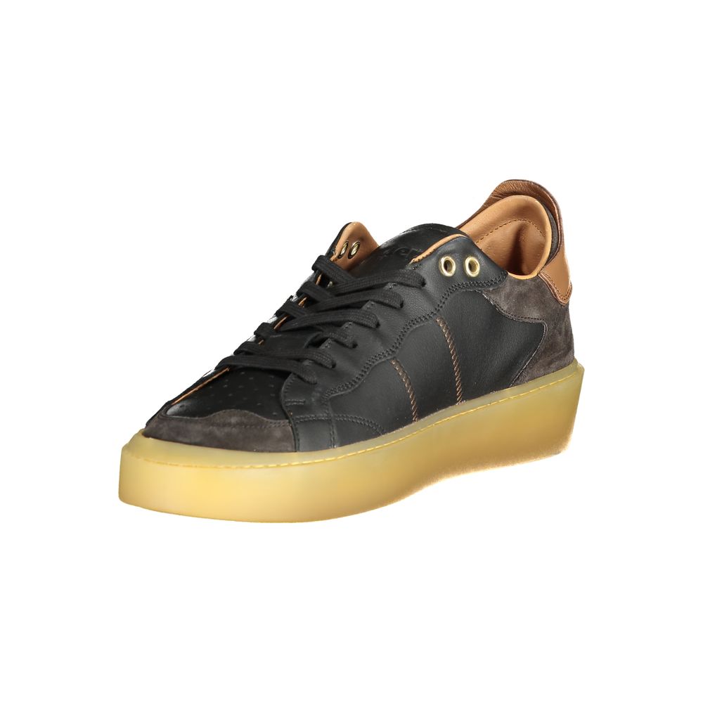 Nero Leather Men Sneaker