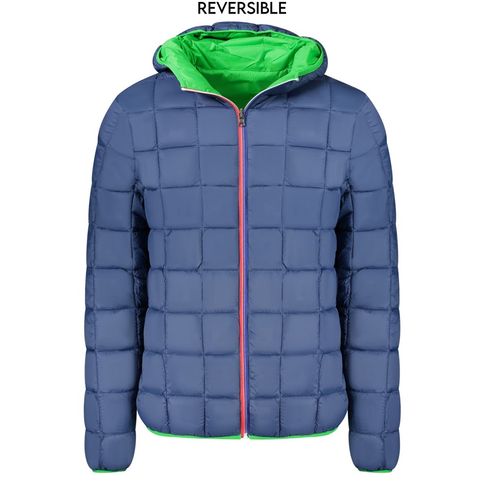 Verde Poliammide Men's Reversible Jacket