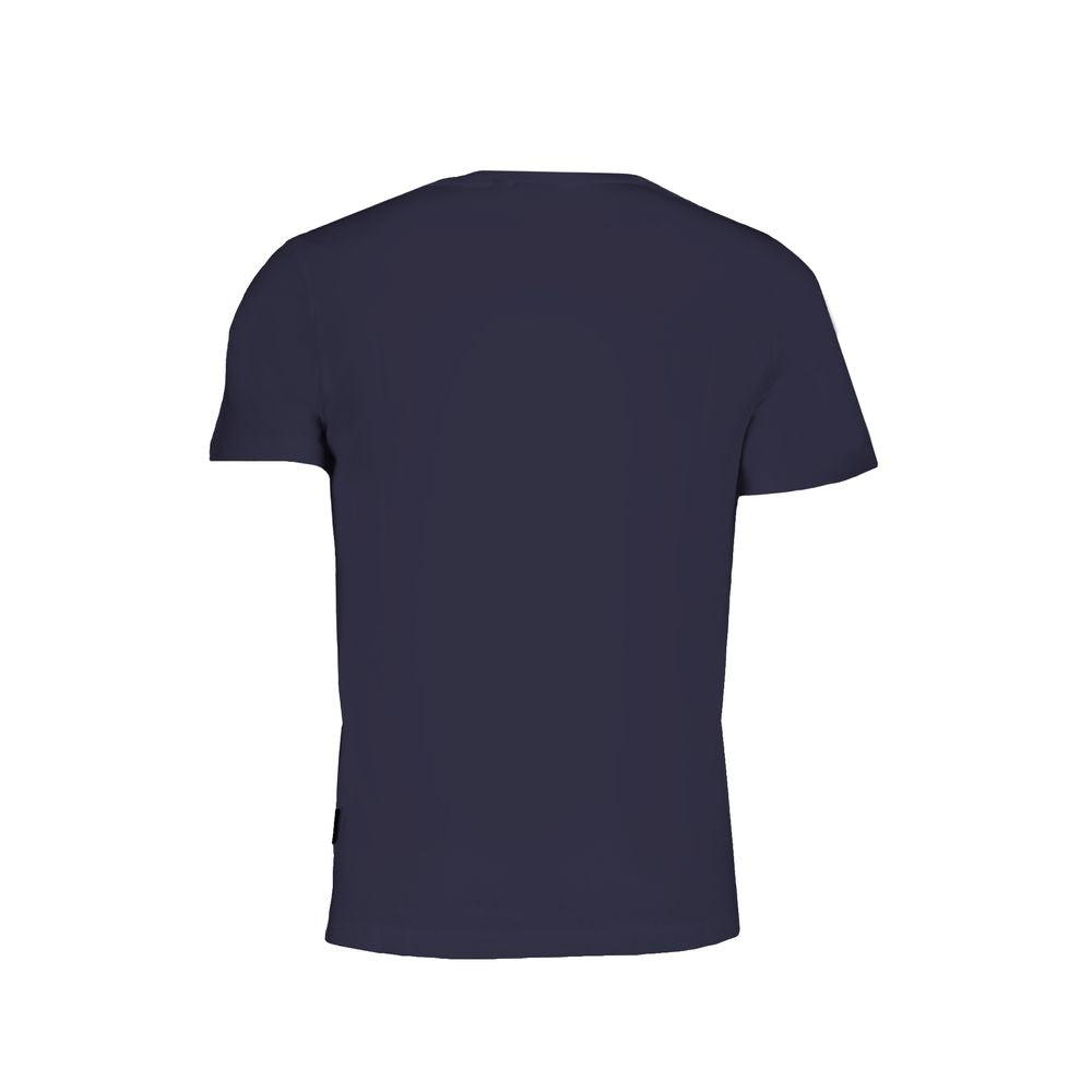 Blue Organic Cotton Men T-Shirt