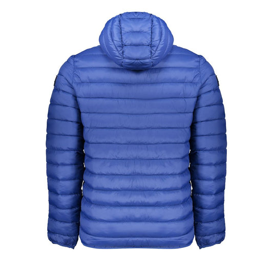 Blu Poliammide Men Jacket