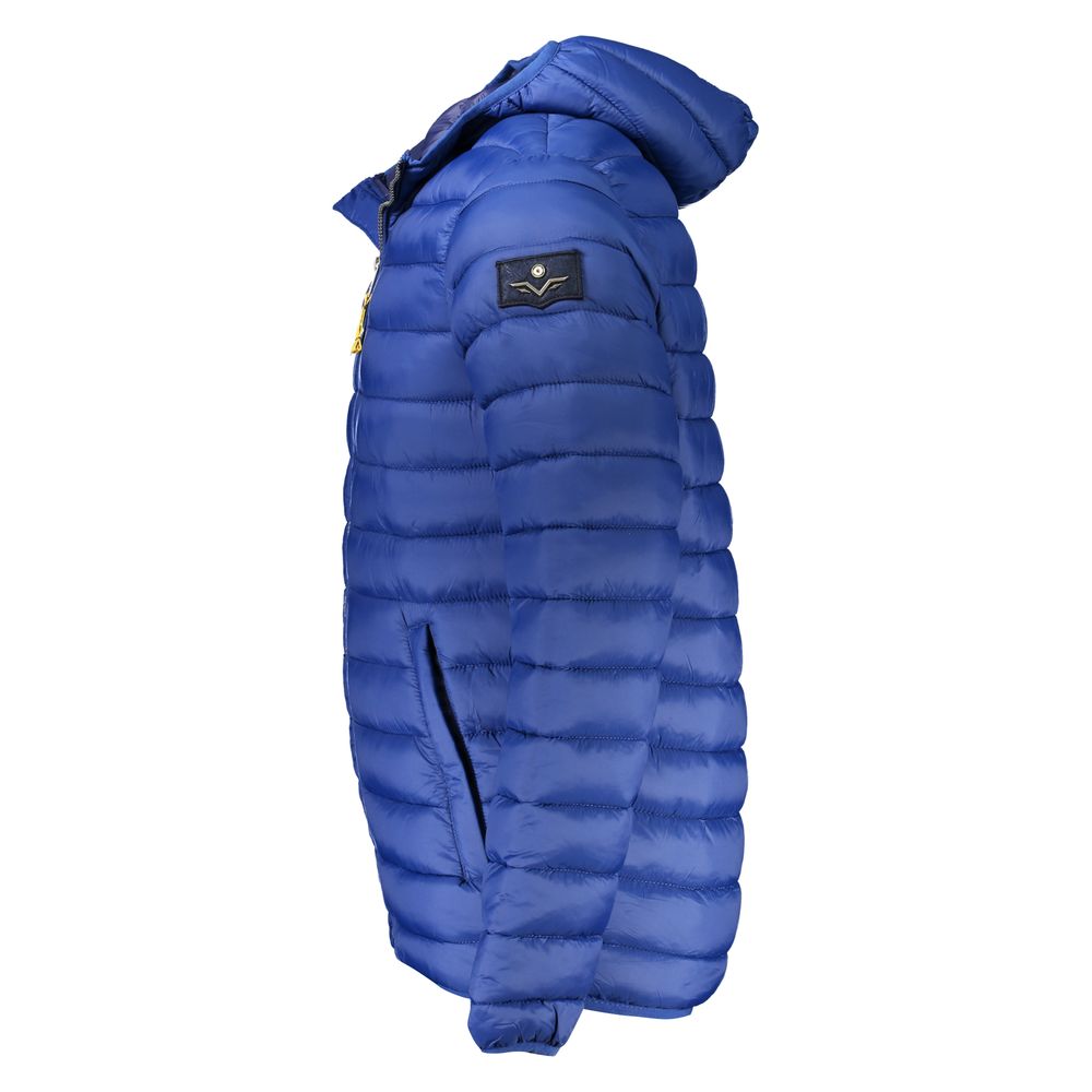 Blue Polyamide Shell Jacket