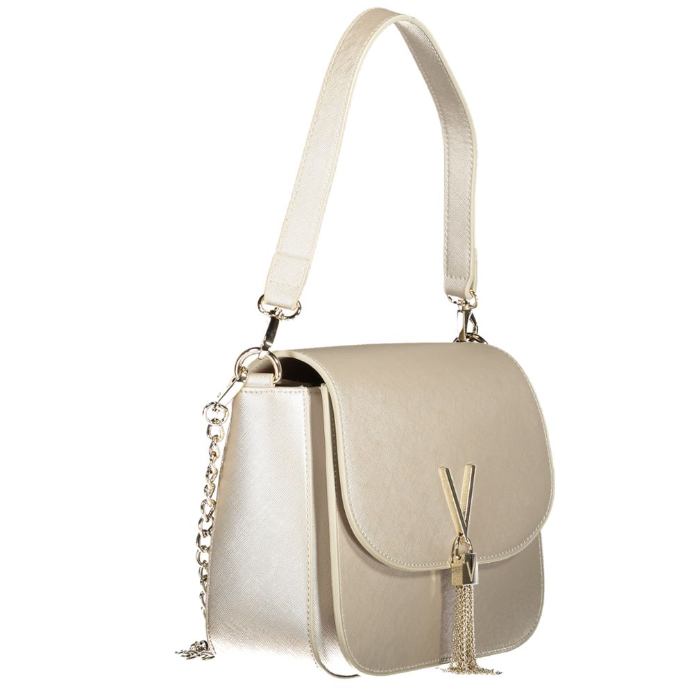 Gray Polyethylene Handbag