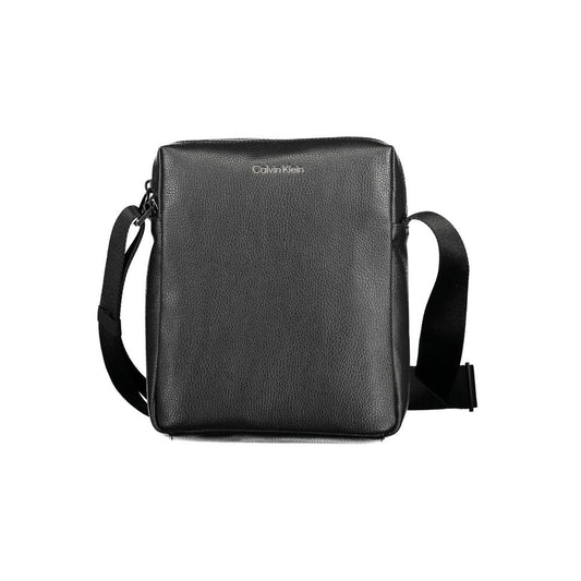 Nero Polyester Men Shoulder Bag