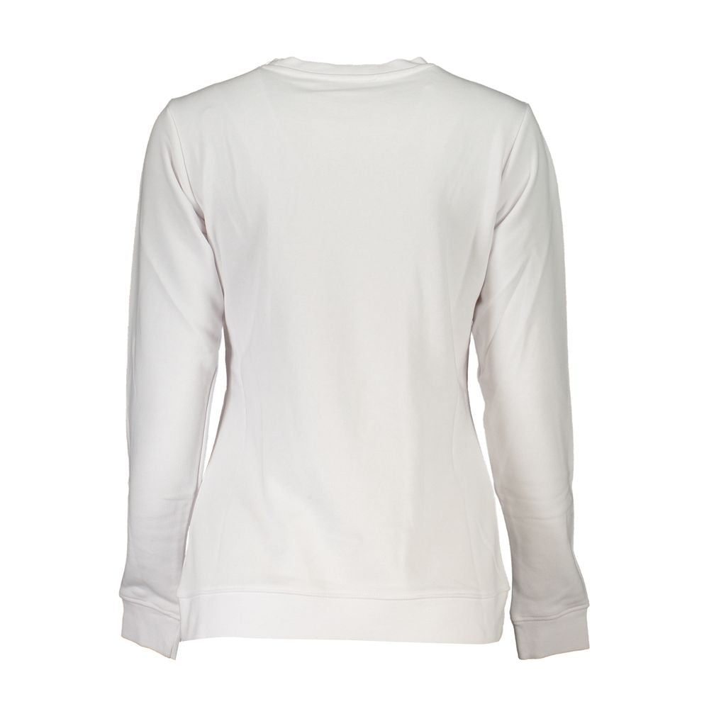 White Cotton Sweatshirt