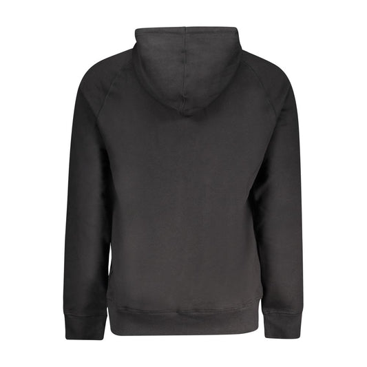 Black Cotton Sweatshirt