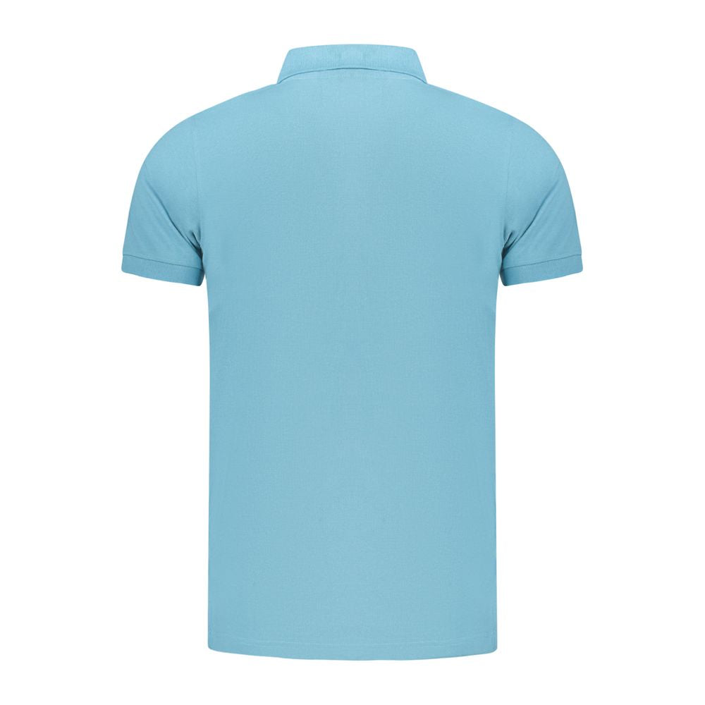 Azzurro Cotton Mens Polo