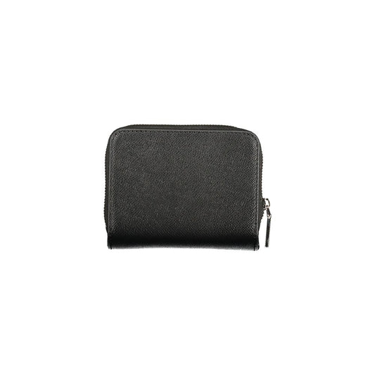 Black Polyethylene Women Wallet