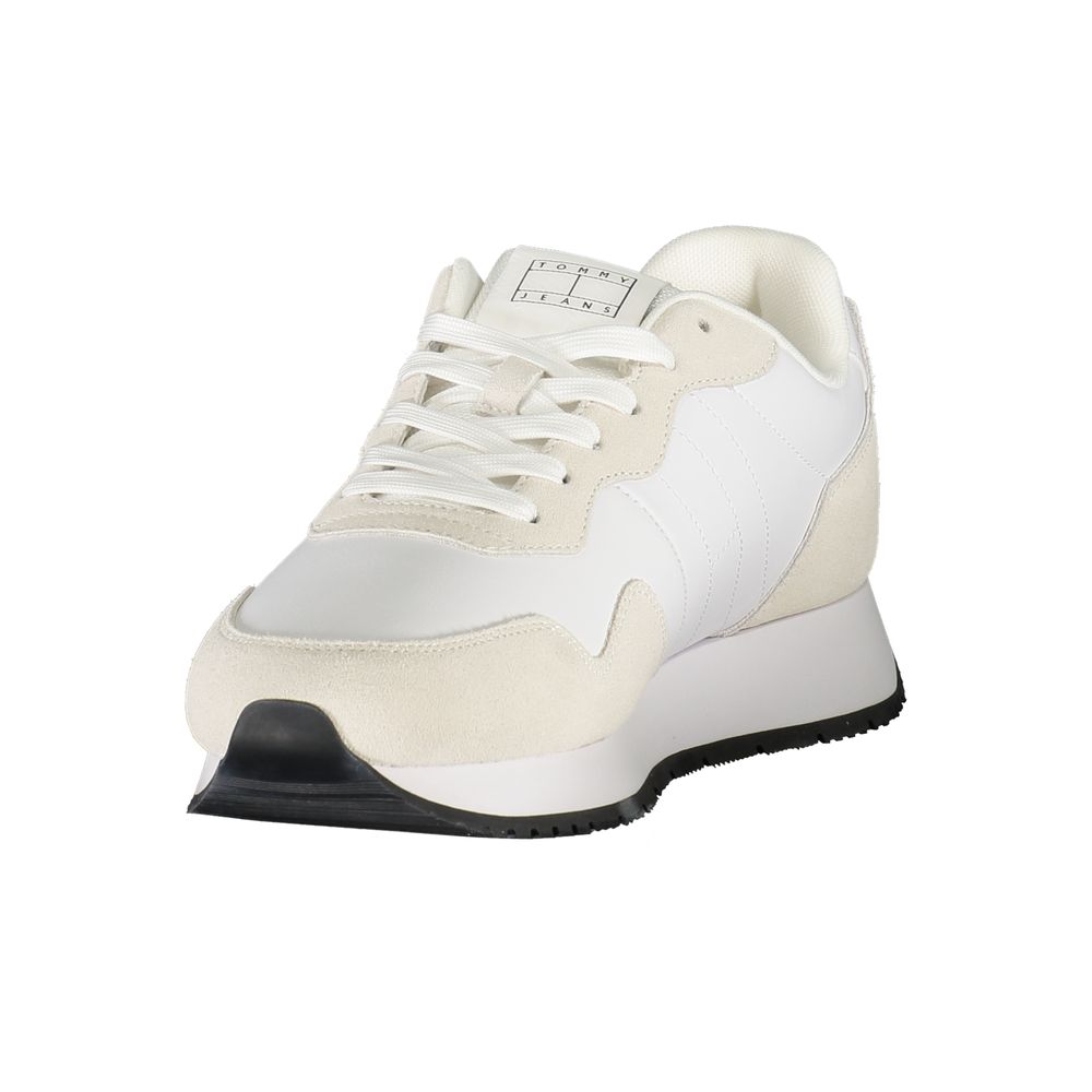 White Leather Men Sneaker