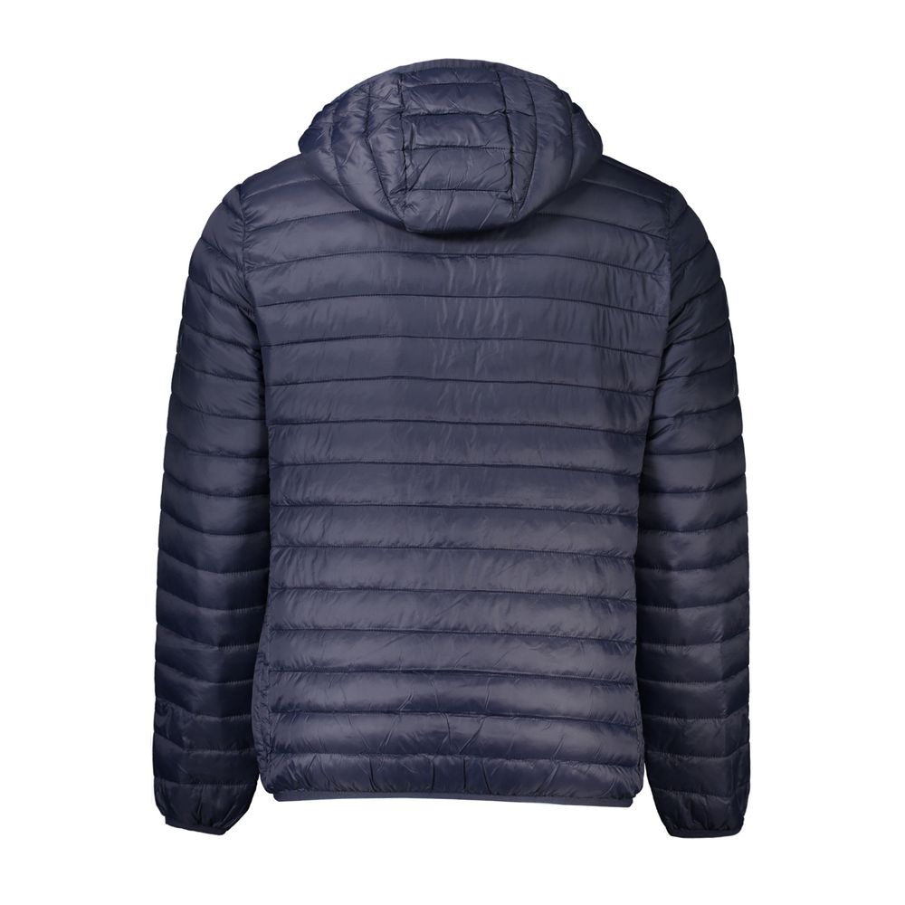 Blue Polyamide Men's Jacket