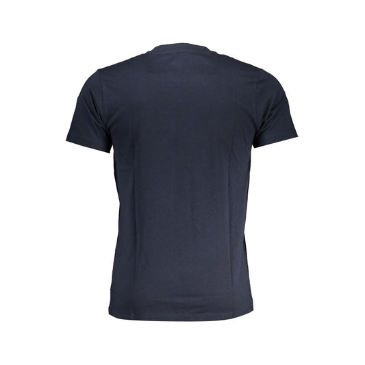 Blu Cotton Men T-Shirt