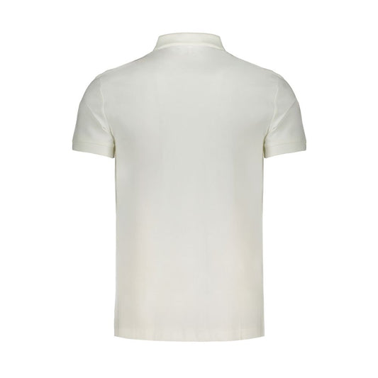 White Cotton Mens Polo Shirt