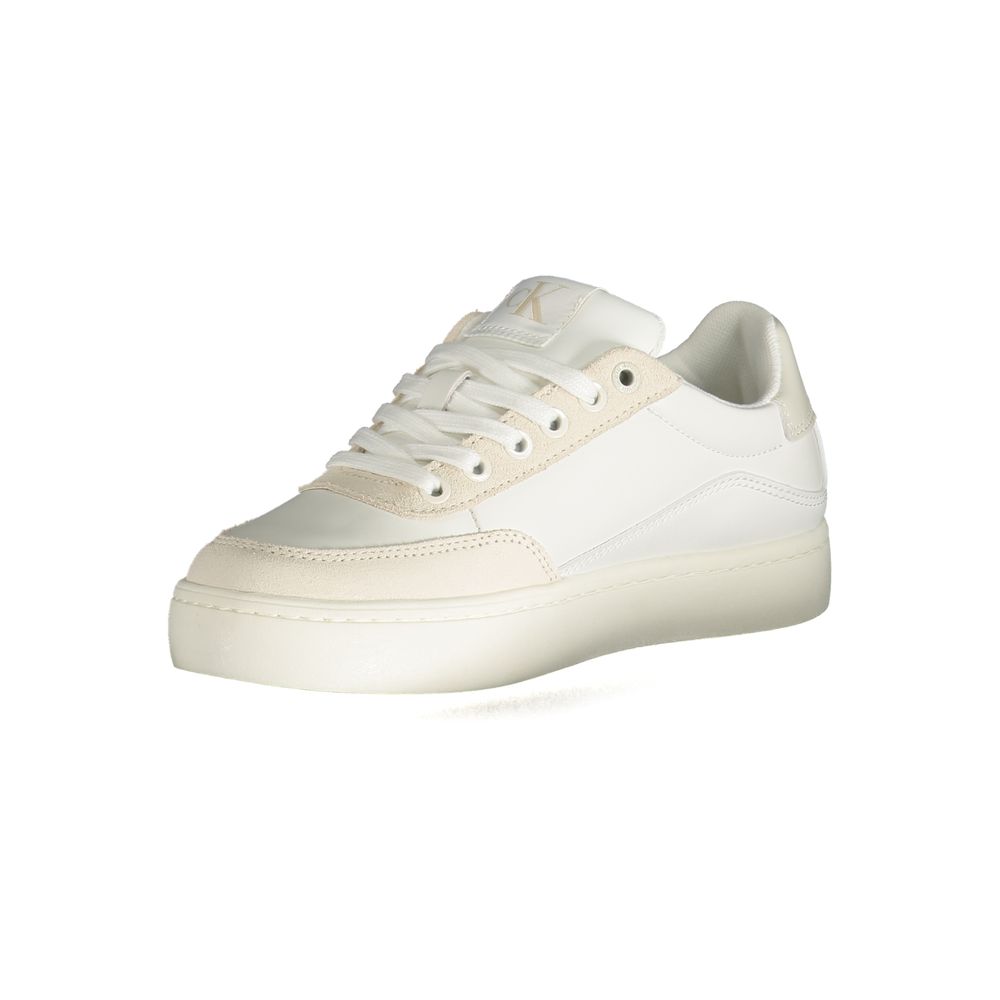 Bianco Polyurethane Women Sneaker