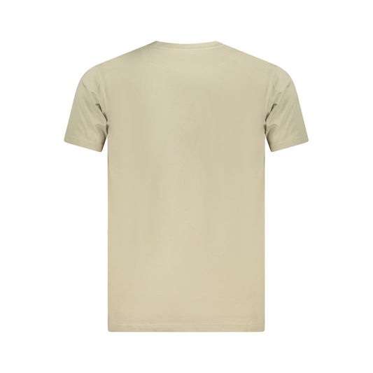 Beige Cotton T-Shirt