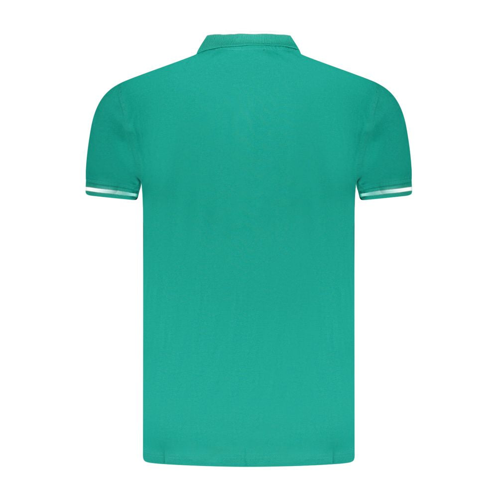 Green Cotton Polo Shirt