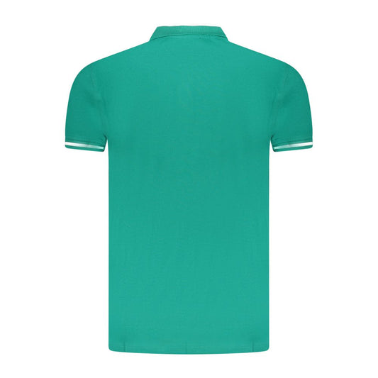 Green Cotton Polo Shirt