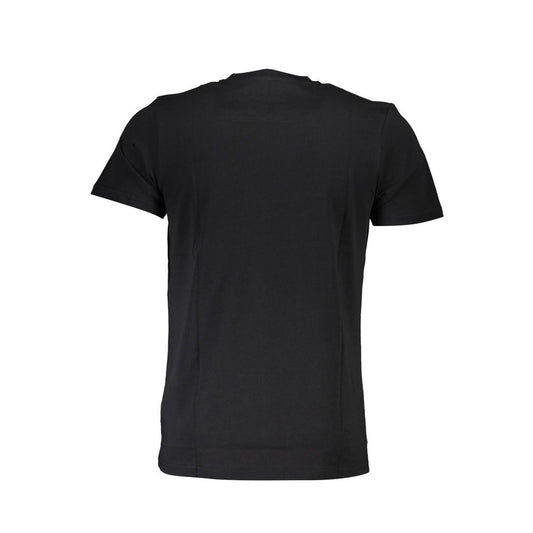 Black Cotton Men's T-Shirt