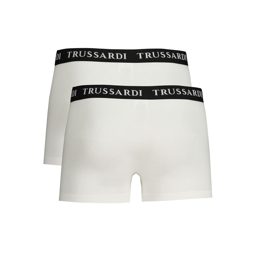 White Cotton Boxers