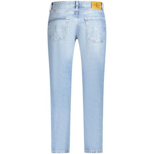 Blue Cotton Men Jeans