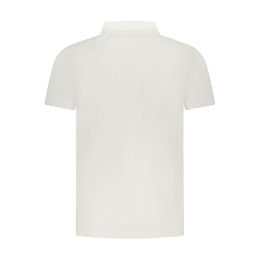 White Cotton Polo Shirt