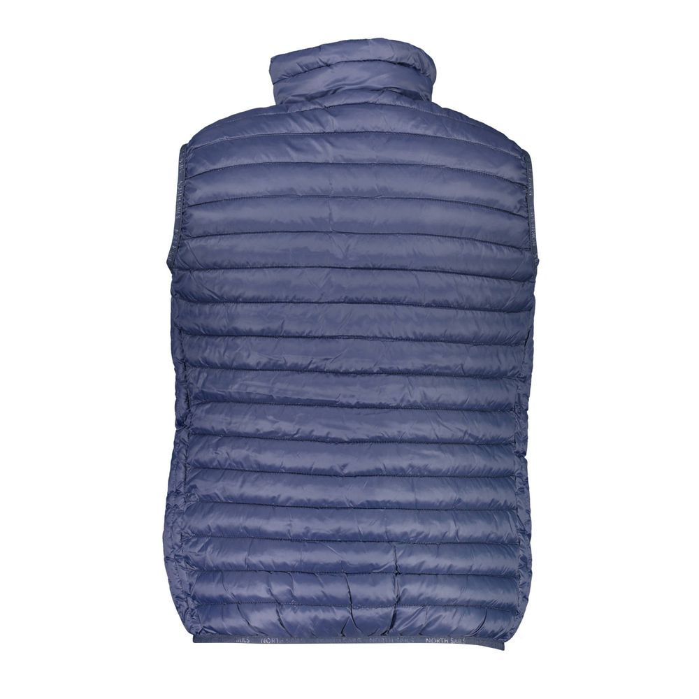 Blu Polyamide Mens Vest