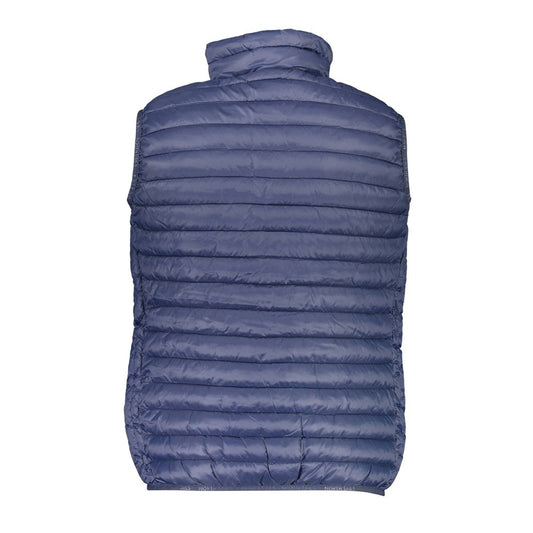 Blu Polyamide Mens Vest